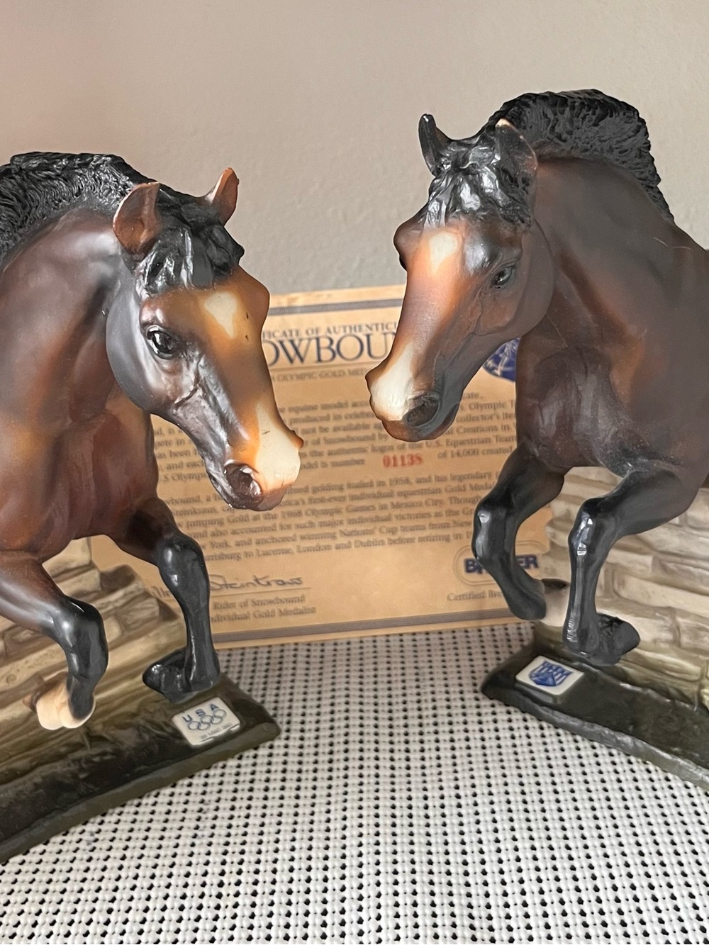 Breyer USET Snowbound w/ COA